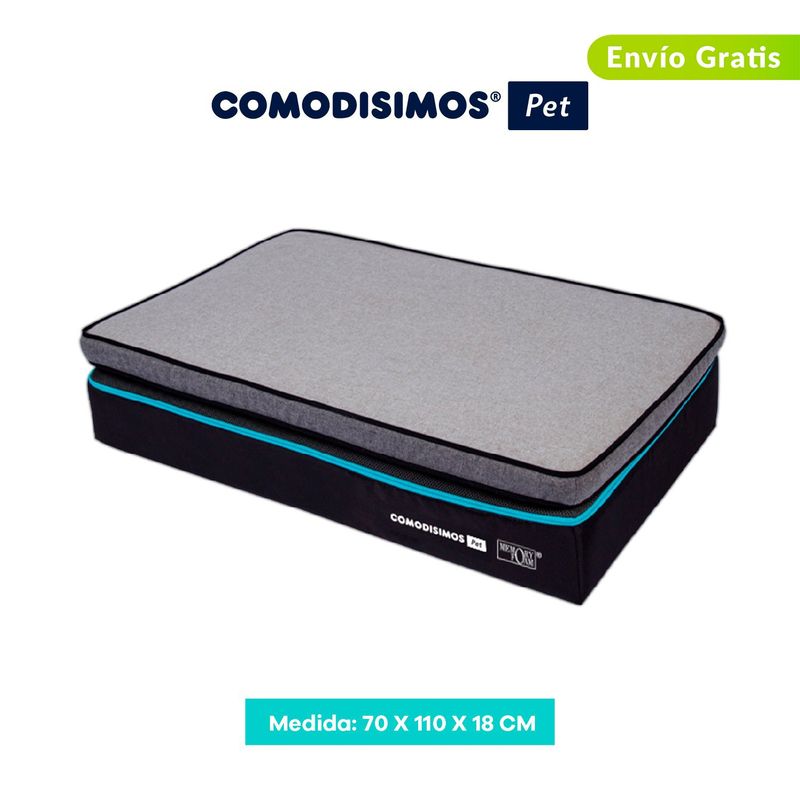 COMODISIMOS - Cama para Perros Semifirme Resortado con Funda Lavable Cozy Comodisimos