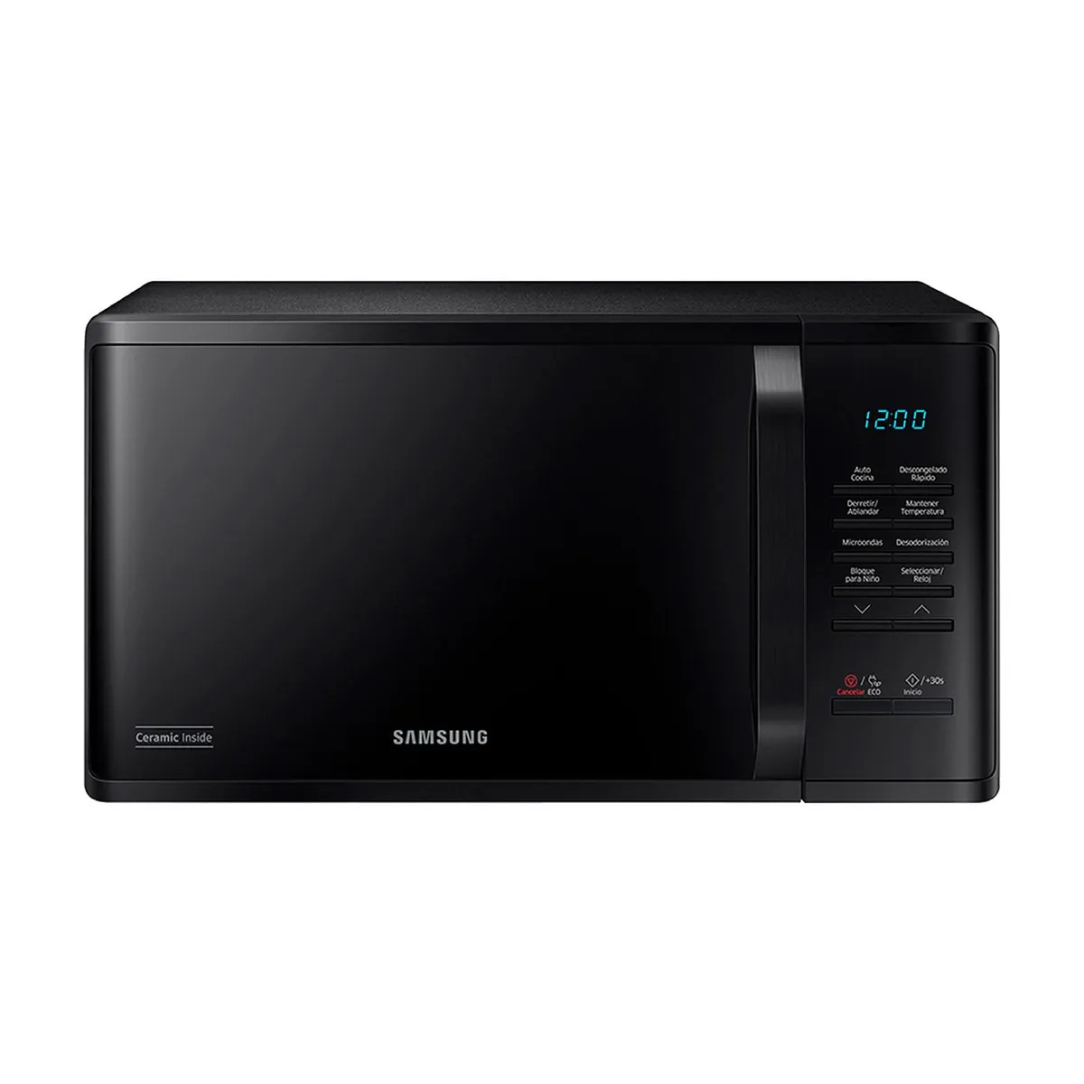 SAMSUNG - Horno microondas Samsung 23 lt MS23K3513AK/CO 23 Lts con Descongelado Rápido