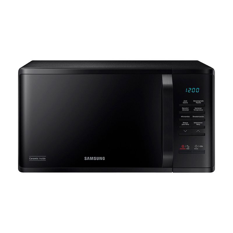 SAMSUNG - Horno microondas Samsung 23 lt MS23K3513AK/CO 23 Lts con Descongelado Rápido