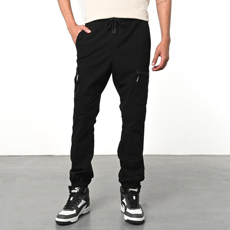 STARTER - Pantalón Jogger Hombre de Algodón Starter