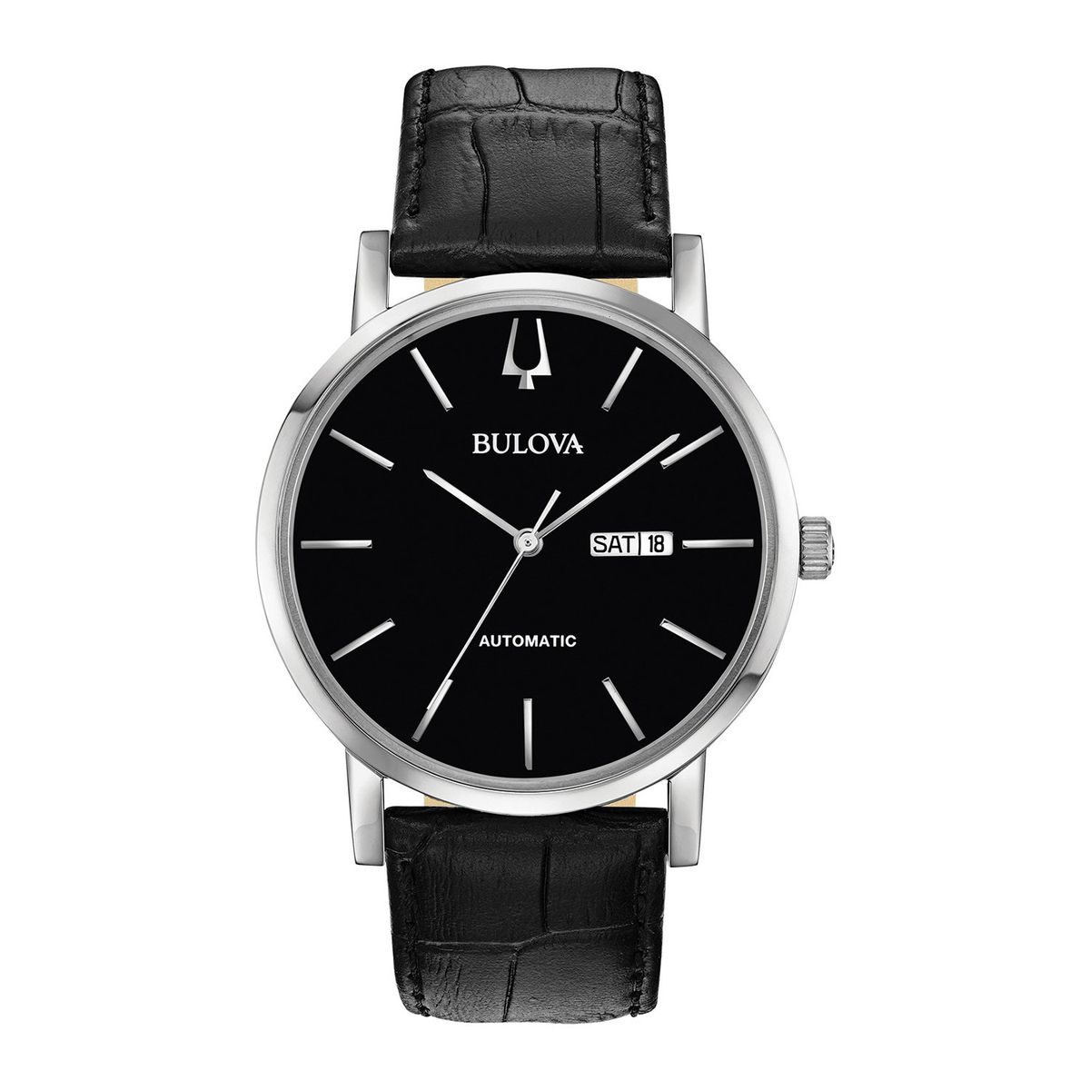 BULOVA - Reloj Bulova Hombre Catalog. Reloj Cuero Negro 96C131