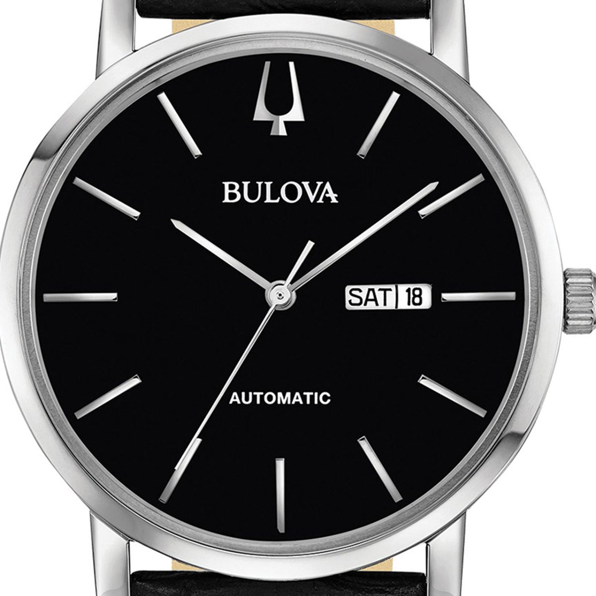 BULOVA - Reloj Bulova Hombre Catalog. Reloj Cuero Negro 96C131