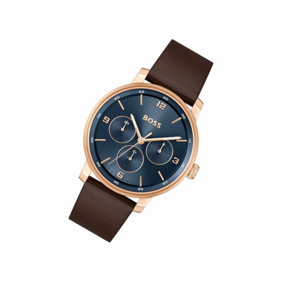 HUGO BOSS - Reloj Hugo Boss para Hombre 1514126 . Reloj Análogo Cuero Marrón