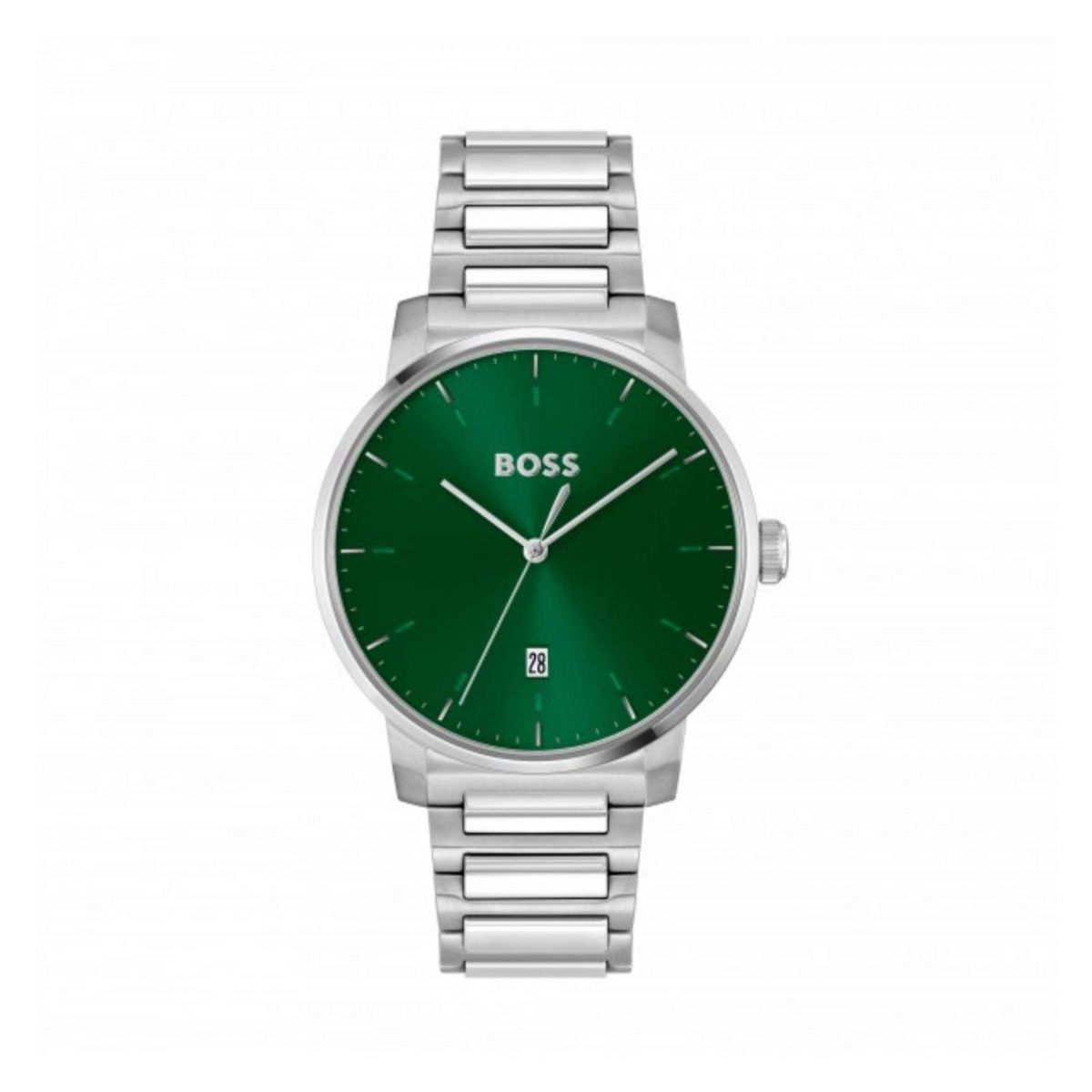 HUGO BOSS - Reloj Hugo Boss para Hombre Dean . Reloj Análogo Acero inoxidable Plateado