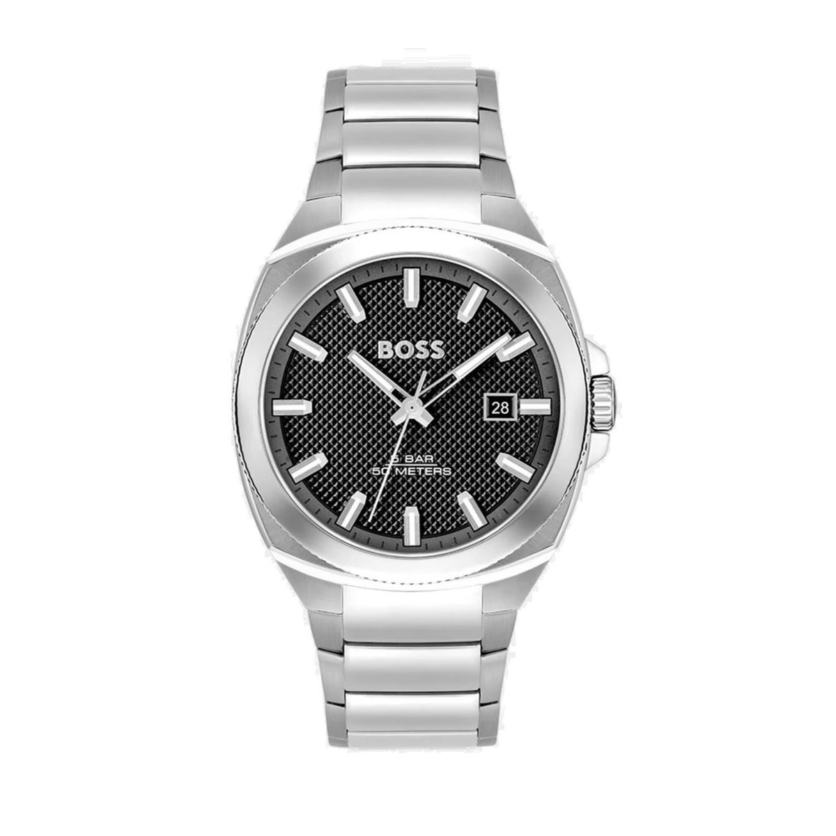 HUGO BOSS - Reloj Hugo Boss para Hombre Walker . Reloj Análogo Acero inoxidable Plateado