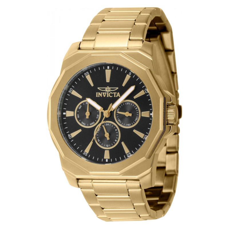 INVICTA - Reloj Invicta para Hombre Speedway . Reloj Análogo Acero inoxidable Dorado