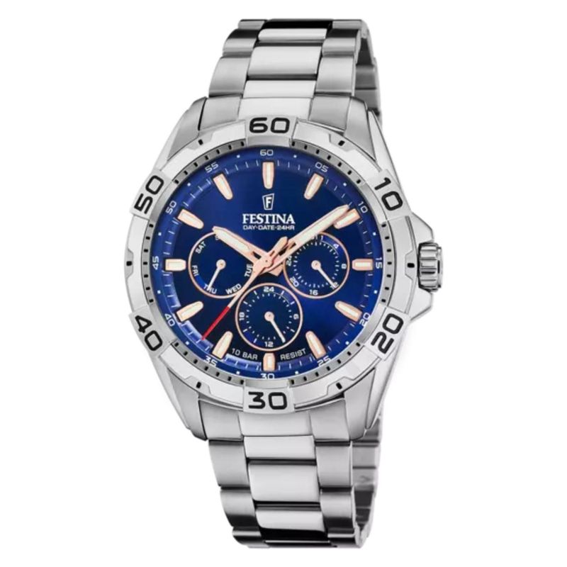 FESTINA - Reloj Festina para Hombre Classics . Reloj Análogo Acero inoxidable Plateado