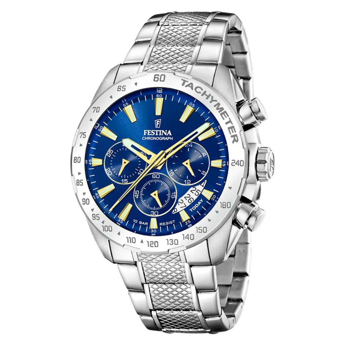 FESTINA - Reloj Festina para Hombre Timeless . Reloj Análogo Acero inoxidable Plateado
