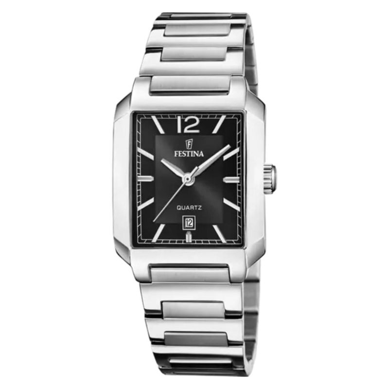 FESTINA - Reloj Festina para Mujer On the Square . Reloj Análogo Acero inoxidable Plateado