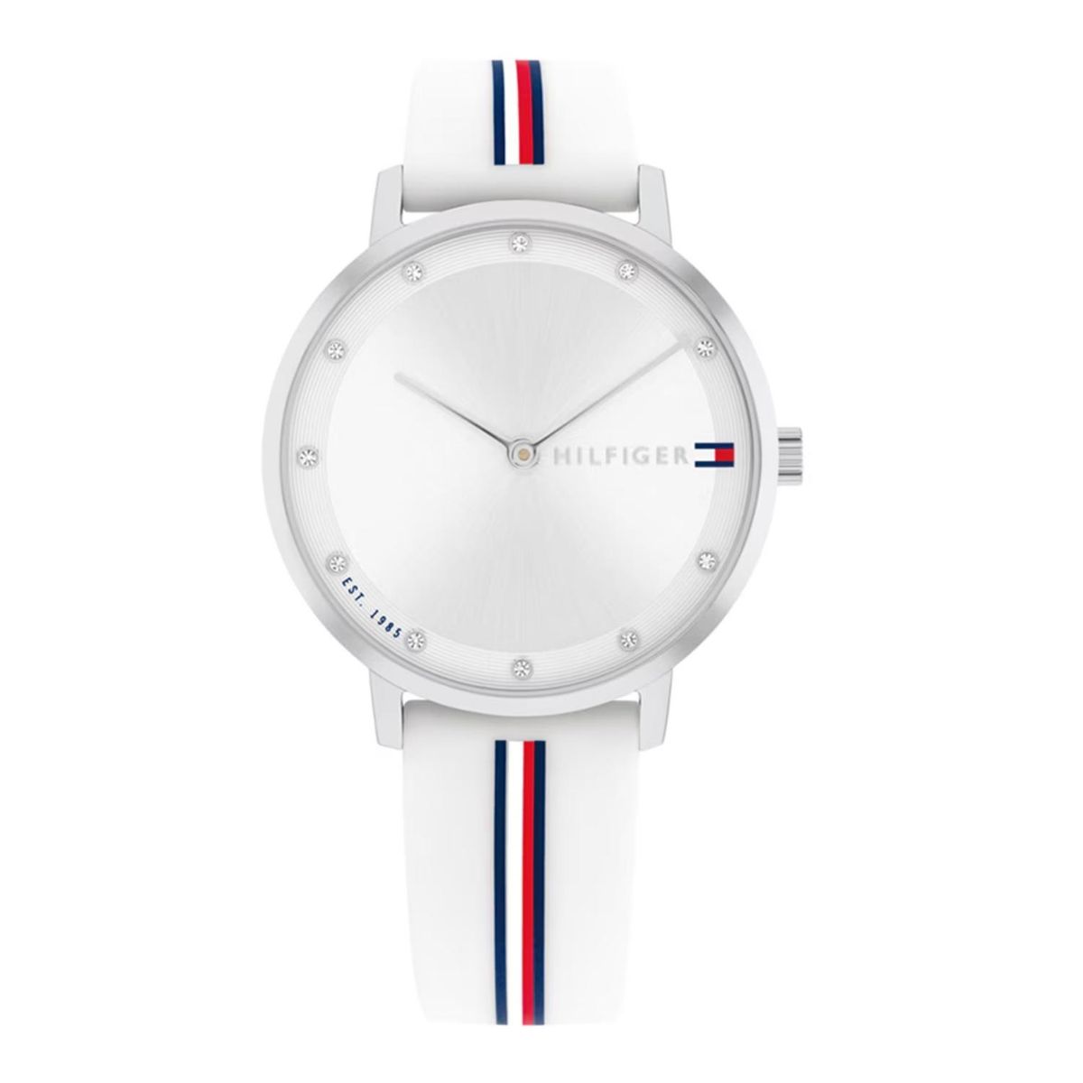 TOMMY HILFIGER - Reloj Tommy Hilfiger para Mujer 1782735 . Reloj Análogo Silicona Blanco