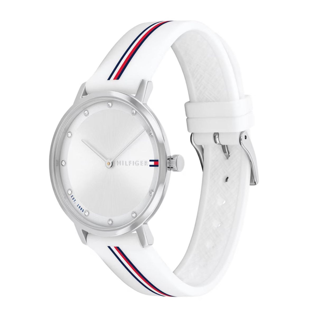 TOMMY HILFIGER - Reloj Tommy Hilfiger para Mujer 1782735 . Reloj Análogo Silicona Blanco