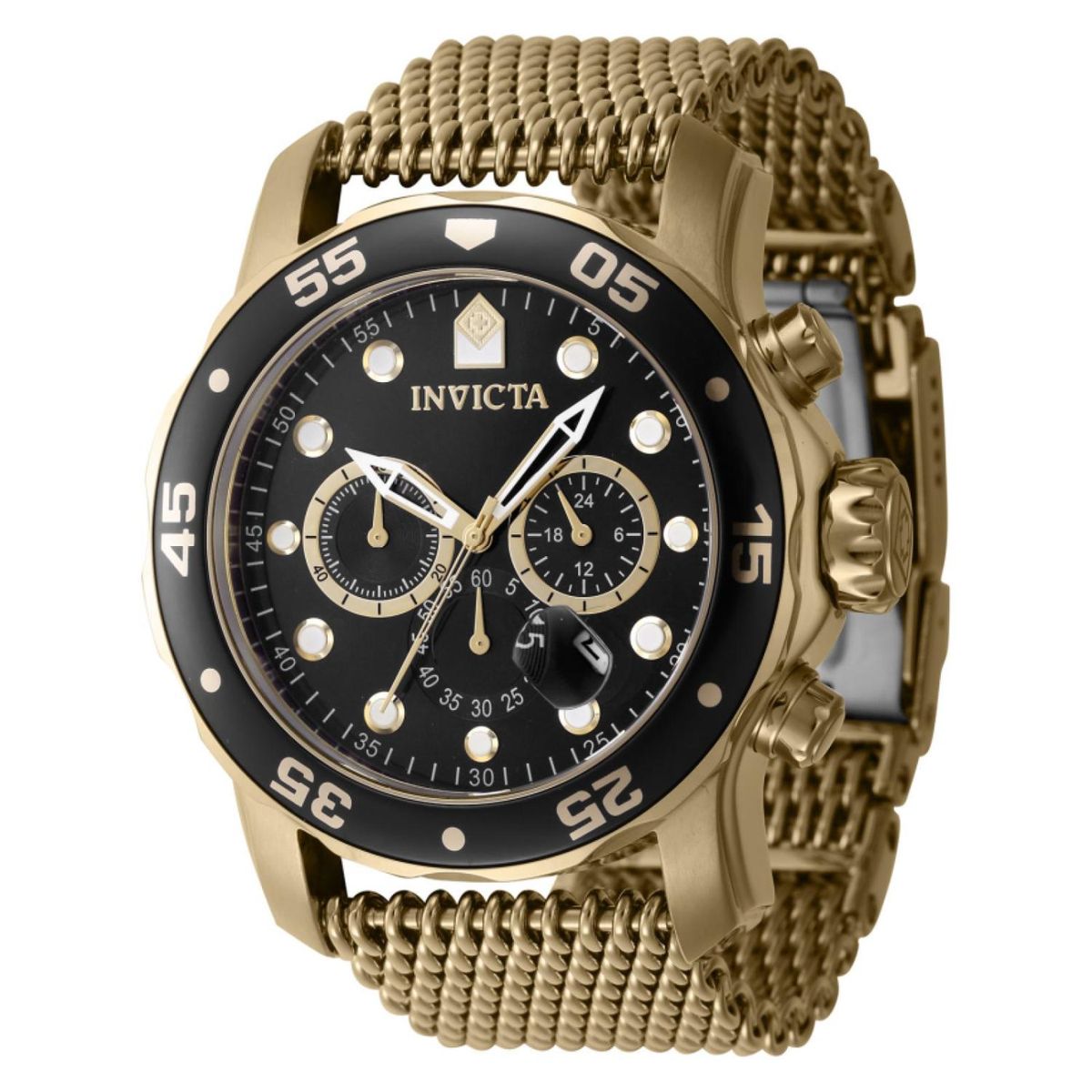 INVICTA - Reloj Invicta para Hombre Pro Diver . Reloj Análogo Acero inoxidable Dorado