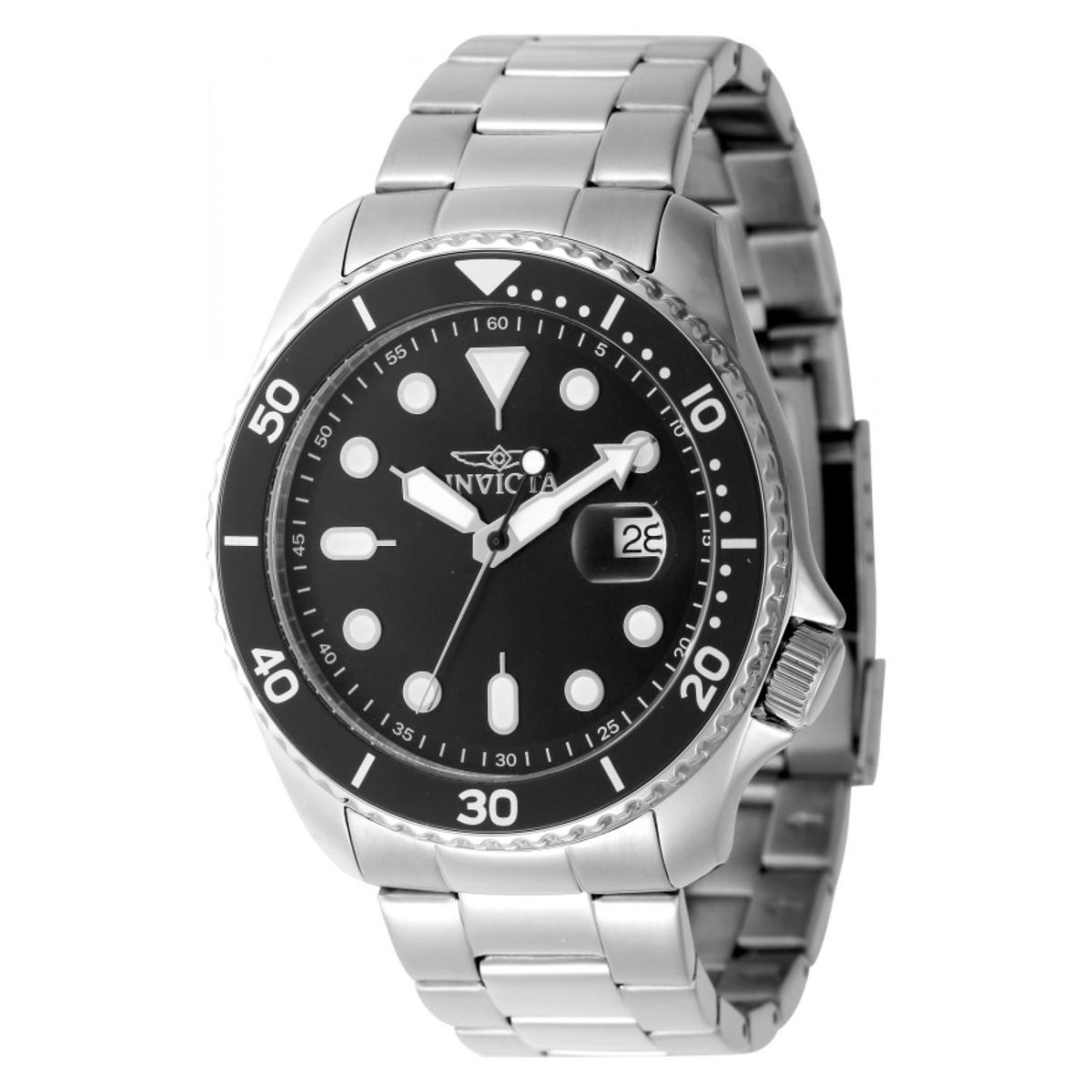 INVICTA - Reloj Invicta para Hombre Pro Diver . Reloj Análogo Acero inoxidable Plateado