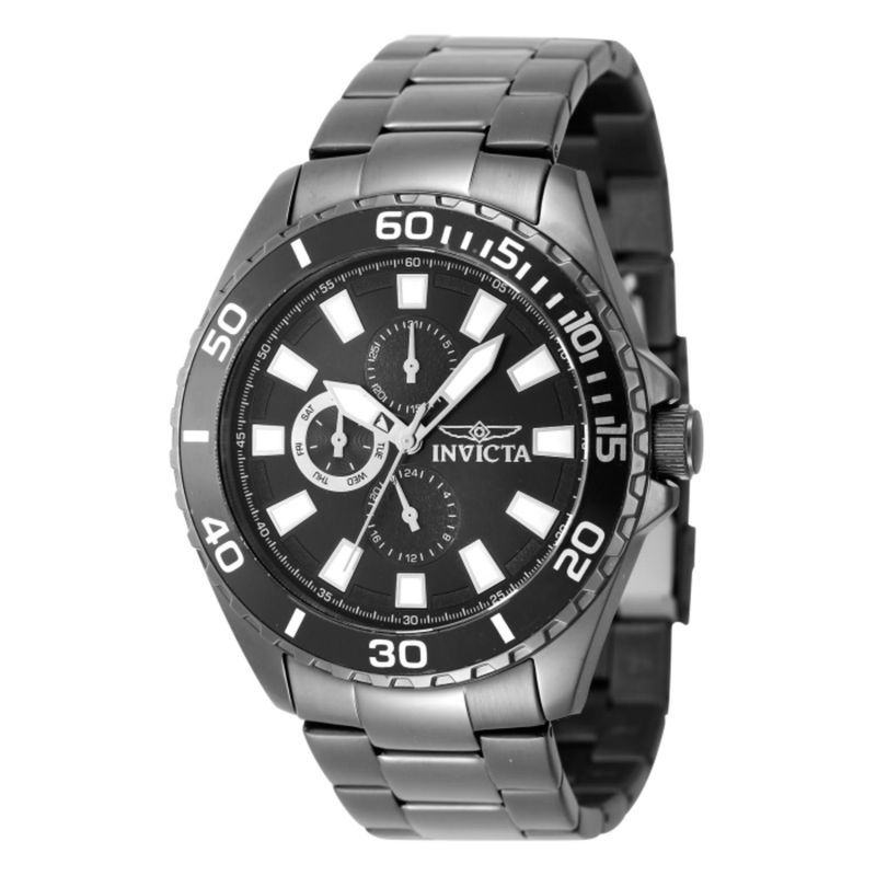 INVICTA - Reloj Invicta para Hombre Pro Diver . Reloj Análogo Acero inoxidable Negro