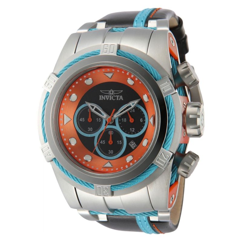 INVICTA - Reloj Invicta para Hombre Bolt . Reloj Análogo Cuero Multicolor