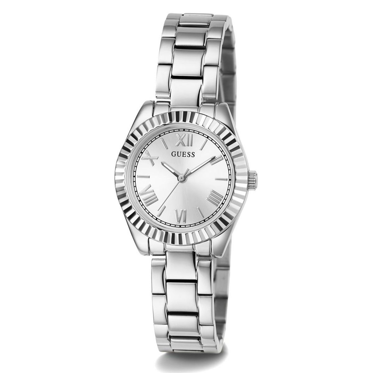 GUESS - Reloj Guess Mujer MINI LUNA. Reloj Acero inoxidable Plateado GW0687L1