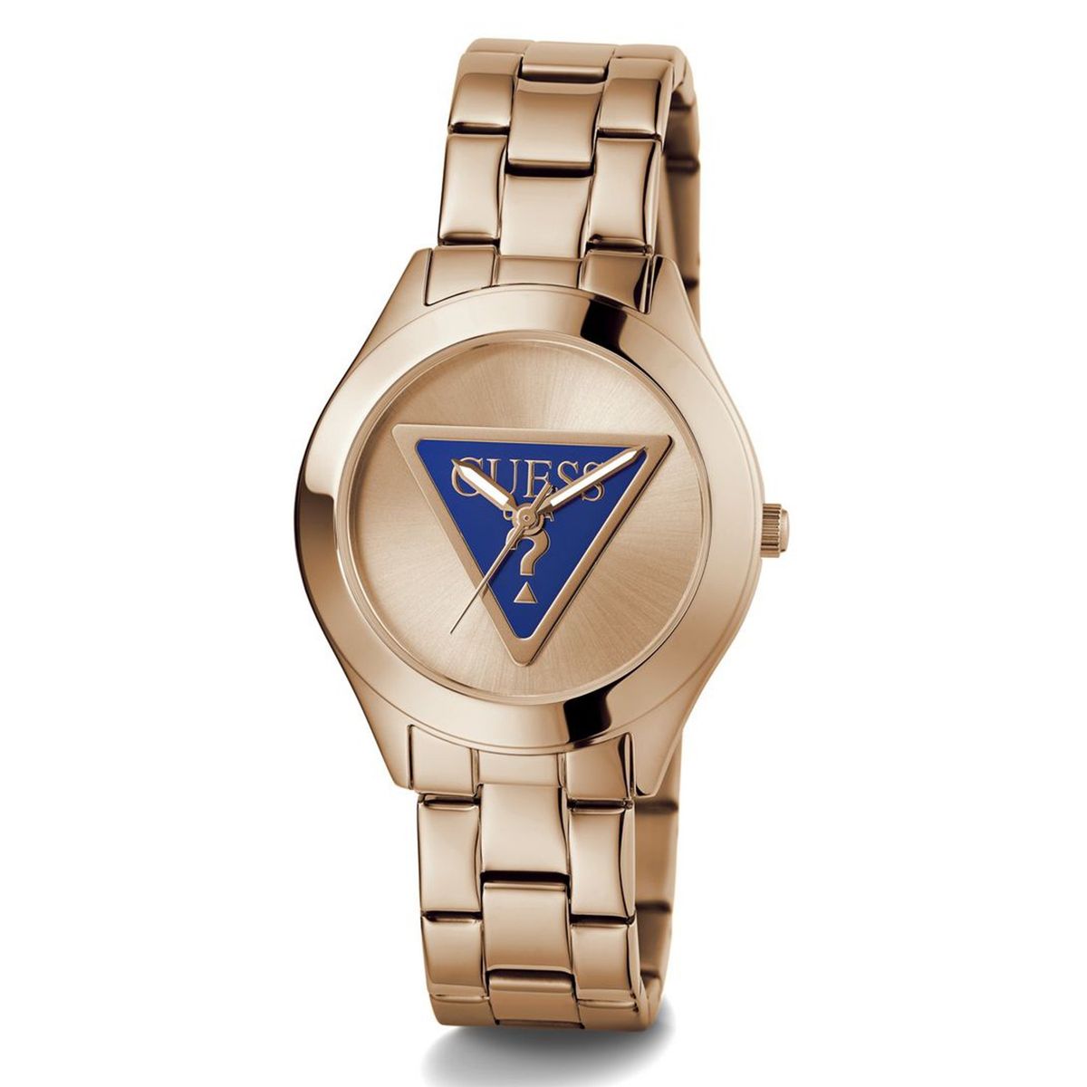 GUESS - Reloj Guess Mujer TRI PLAQUE. Reloj Acero inoxidable Oro Rosa GW0675L3