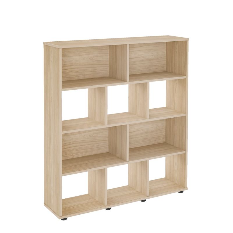 BERTOLINI - Biblioteca Estantería Librero en MDP 10 compartimientos