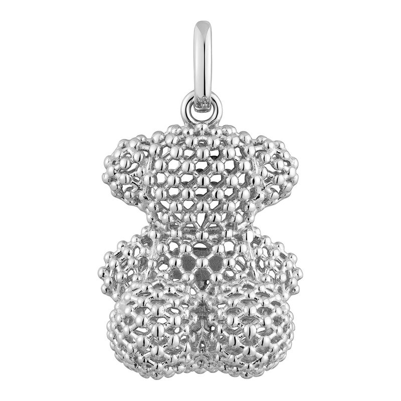 TOUS - Dije oso mediano texturizado de plata 22 mm Bold Bear