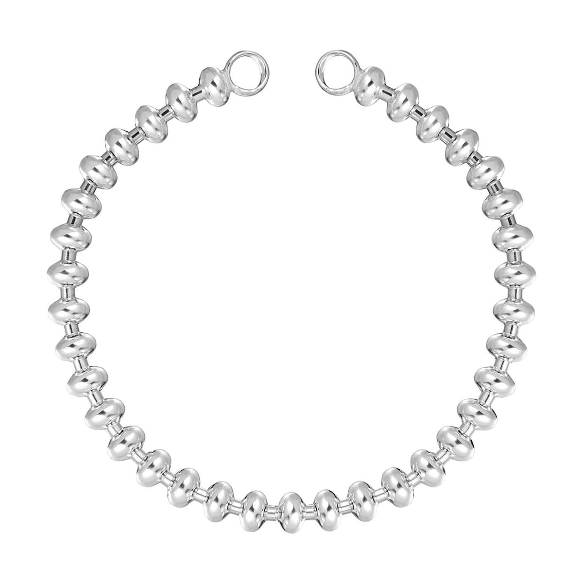 TOUS - Pulsera cadena de plata con motivos bola Hold Oval