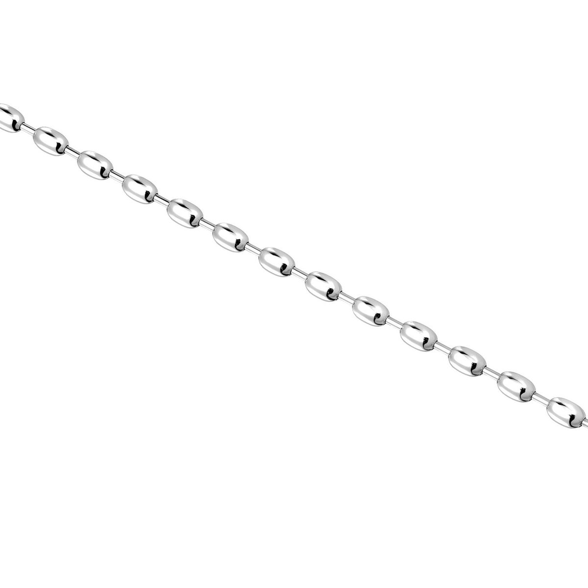 TOUS - Pulsera cadena de plata con motivos bola ovales Hold Oval