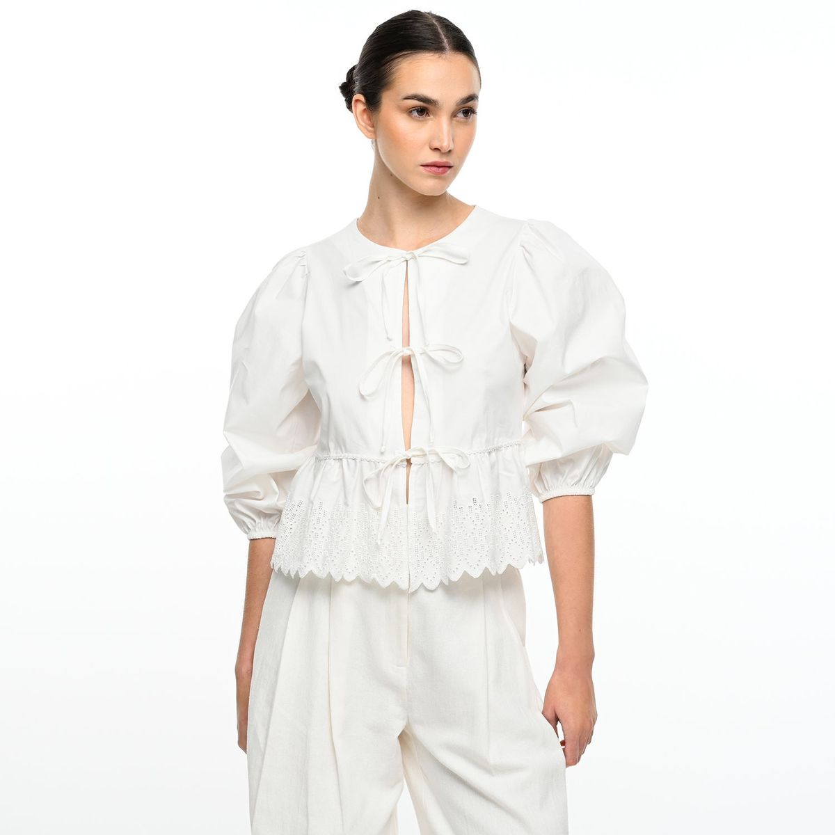 WAIMARI X FALABELLA - Blusa Mujer Manga 3/4 de Algodón WAIMARI X FALABELLA