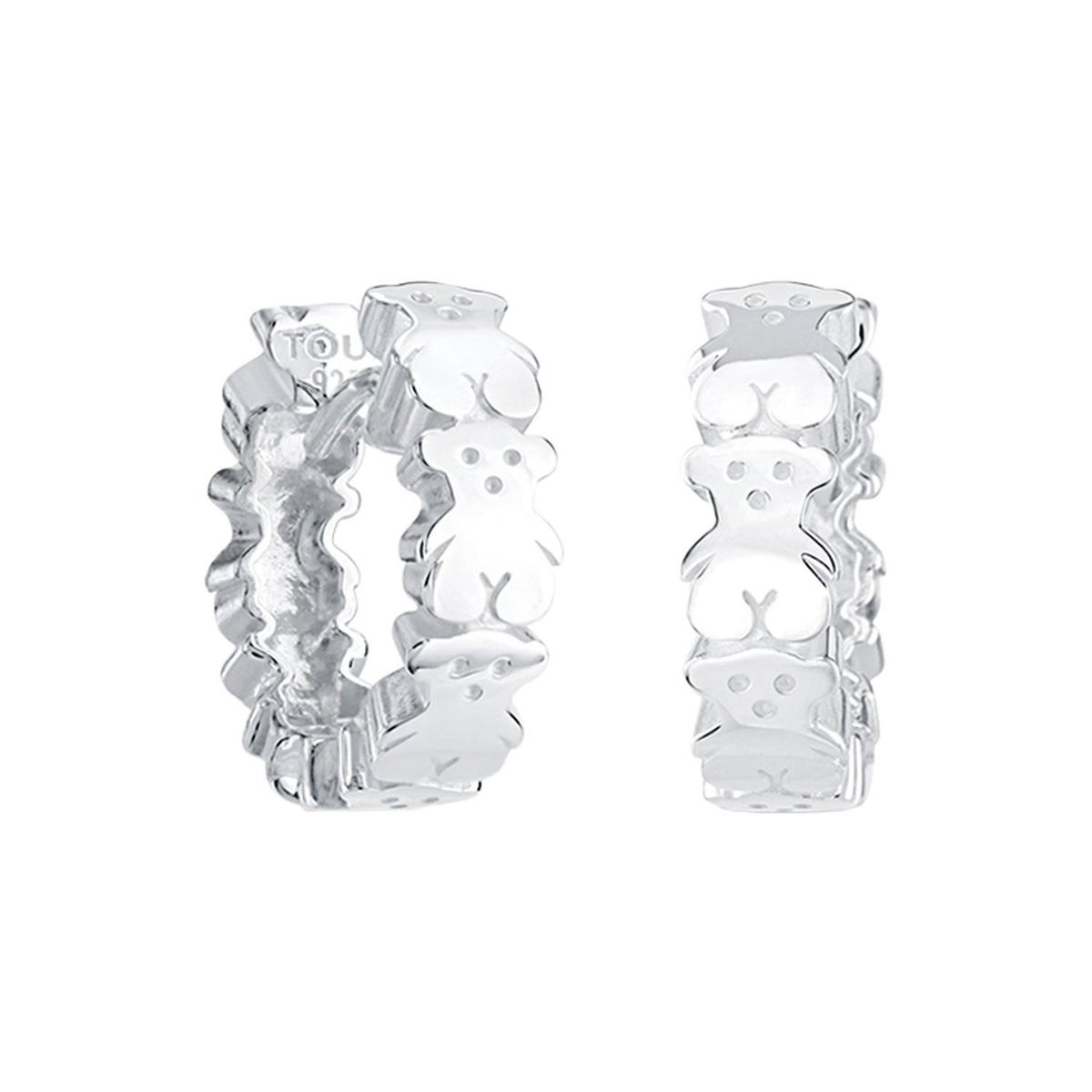 TOUS - Aretes Puppies de Plata