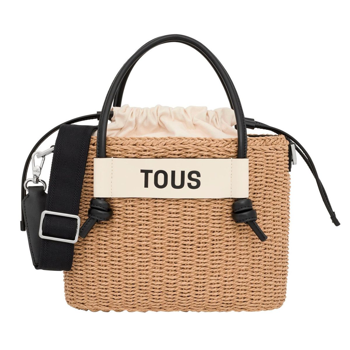 TOUS - Capazo mediano negro Scoubidou