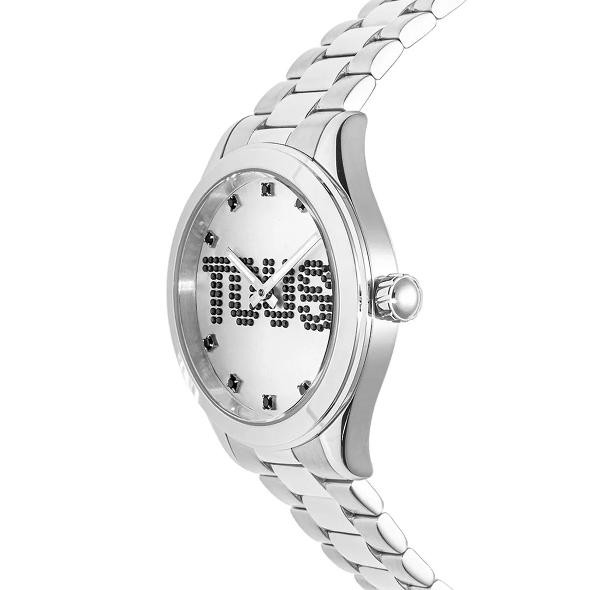 TOUS - Reloj analógico con brazalete de acero y cristales T-Logo