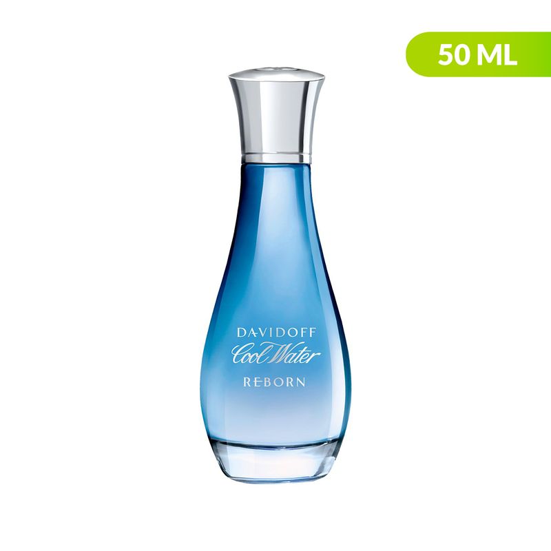 DAVIDOFF - Perfume Mujer Davidoff Cool Water Reborn 50 Ml EDT