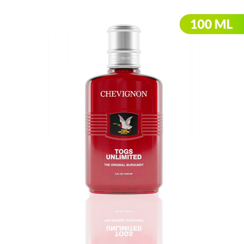 CHEVIGNON - Perfume Hombre Chevignon Togs Unlimited Burgundy 100 Ml EDT