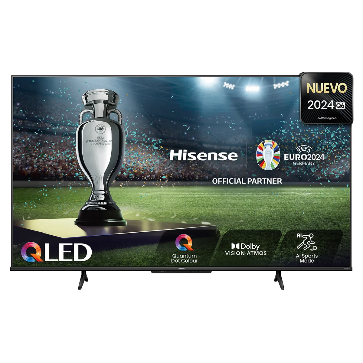 HISENSE - Televisor Hisense | 65 pulgadas QLED 4K UHD | 65Q6N