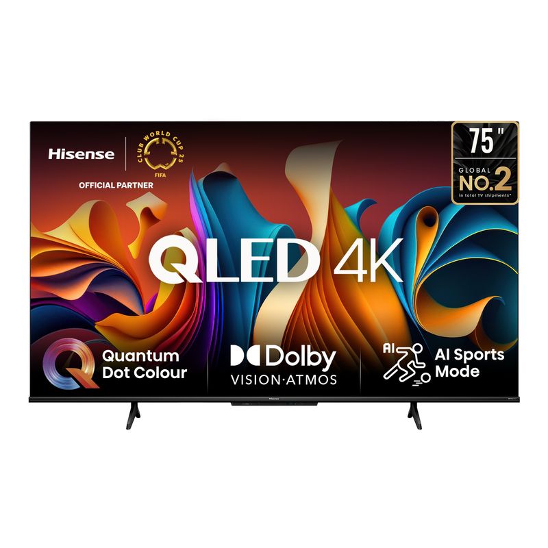 HISENSE - Televisor Hisense | 75 pulgadas QLED 4K UHD | 75Q6N