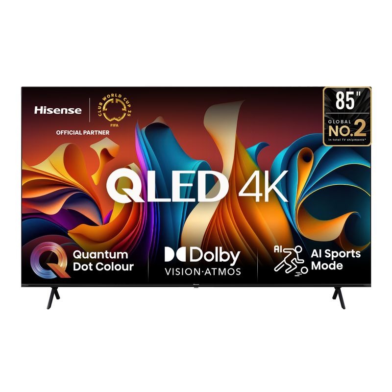 HISENSE - Televisor Hisense | 85 pulgadas QLED 4K UHD | 85Q6N