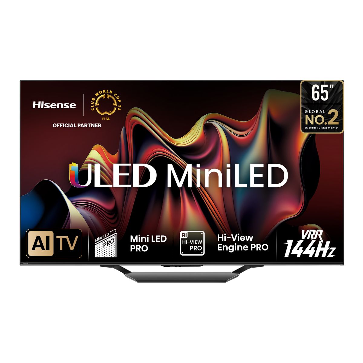 HISENSE - Televisor Hisense I 65 pulgadas ULED MiniLED Pro I 4K UHD Smart TV I 144Hz 