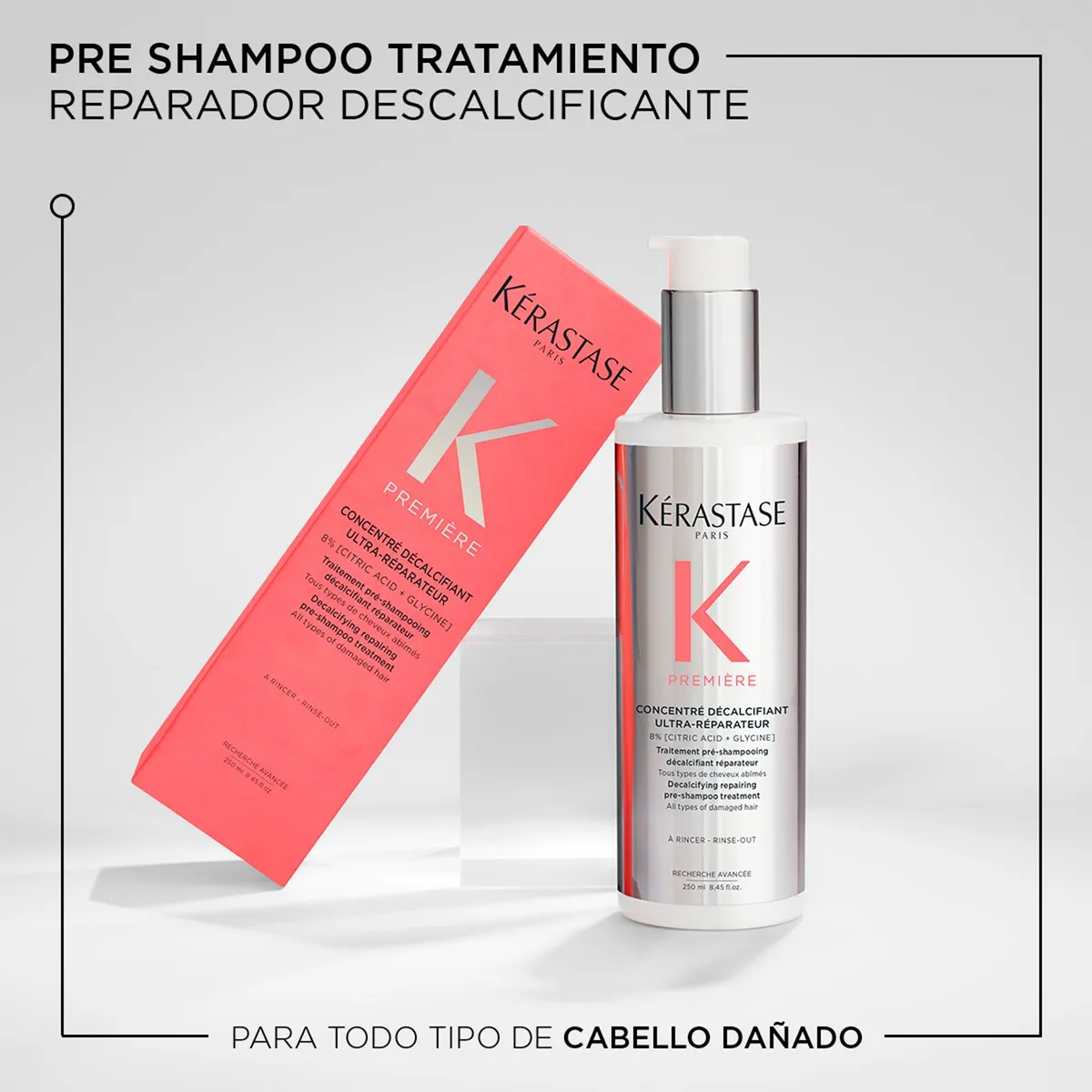 KERASTASE - Pre shampoo tratamiento Kérastase Première reparador descalcificante 250ml