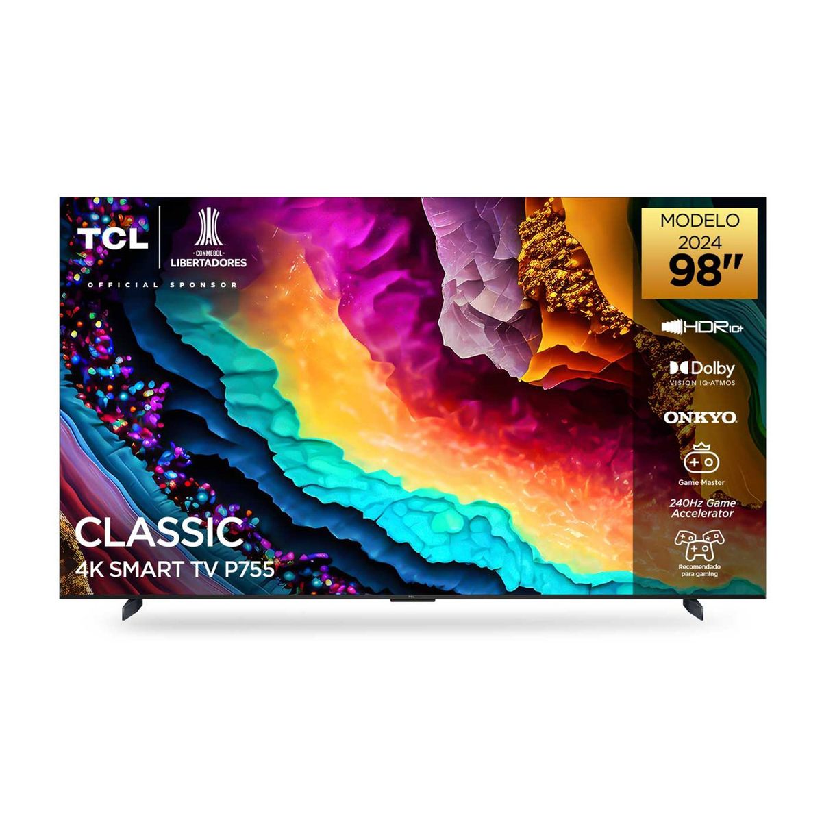 TCL - Televisor TCL 98 Pulgadas 98P755 4K UHD