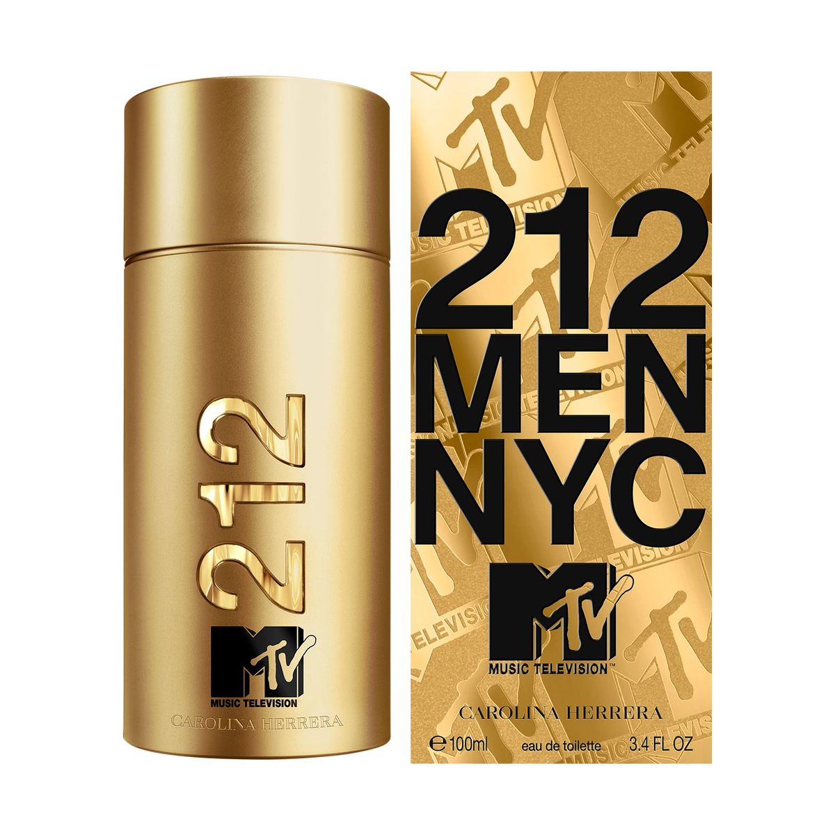 CAROLINA HERRERA - Perfume Hombre Carolina Herrera 212 Men NYC MTV 100 ml Eau de toilette 