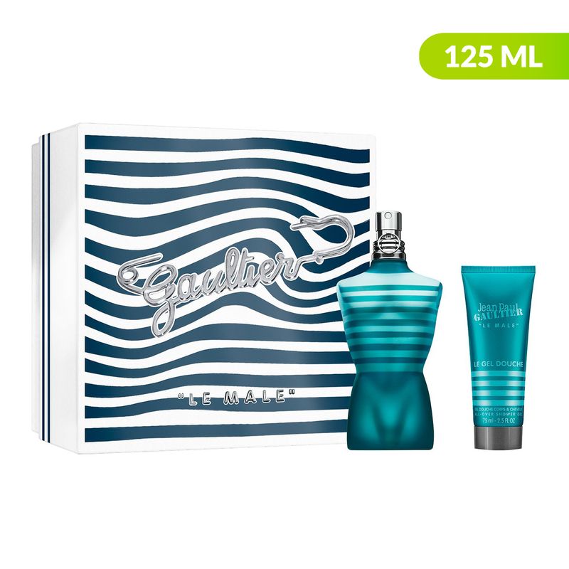 JEAN PAUL GAULTIER - Set de perfume Hombre Jean Paul Gaultier incluye: Perfume 125 ml + Shower Gel 
