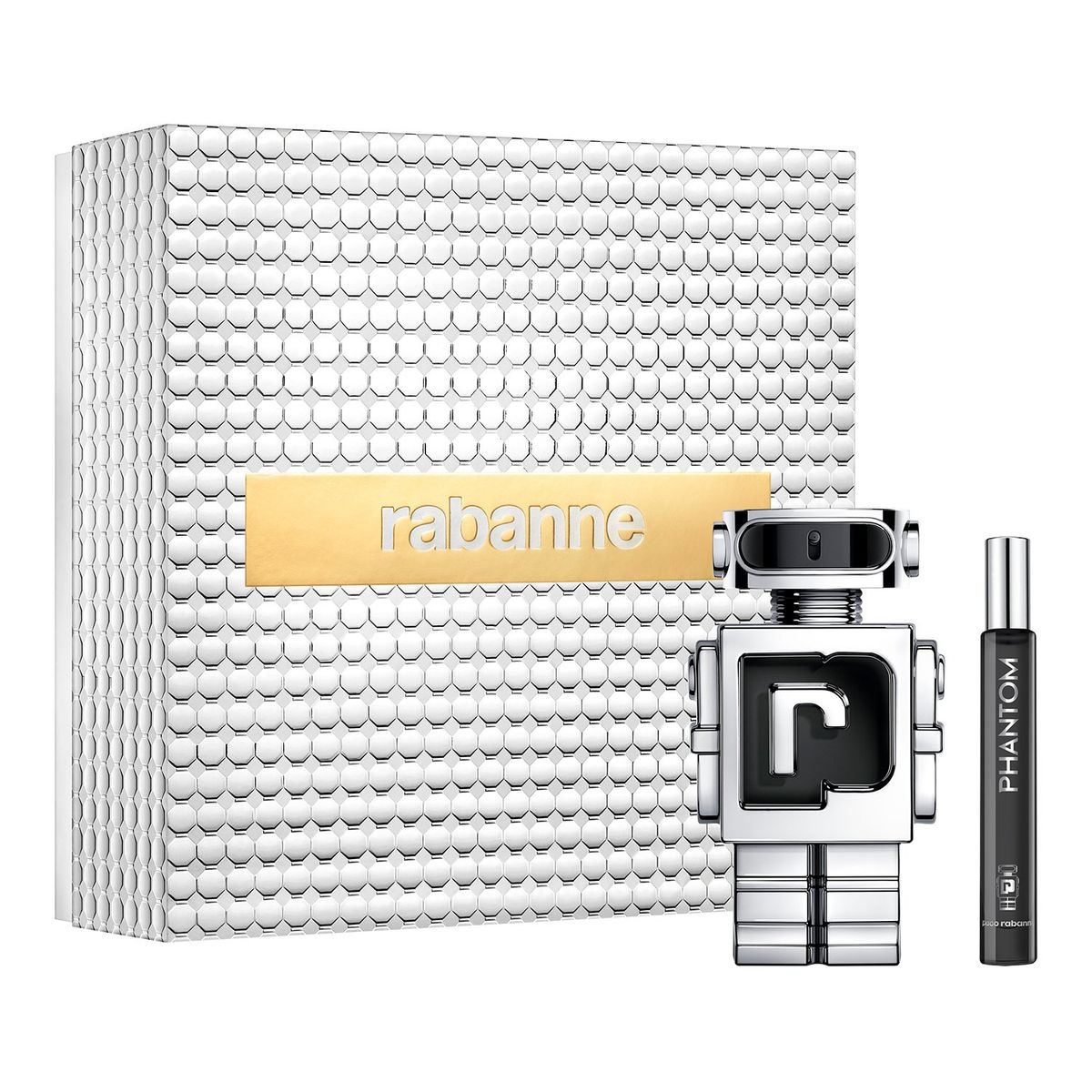 RABANNE - Set de Perfume Hombre Phantom Rabanne incluye: Perfume 100 ml + Travel Size