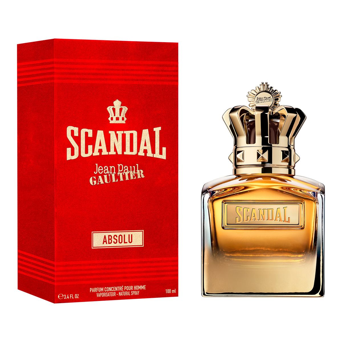 JEAN PAUL GAULTIER - Perfume Hombre Jean Paul Gaultier Scandal Absolu For Him 100 ml Eau de parfum 