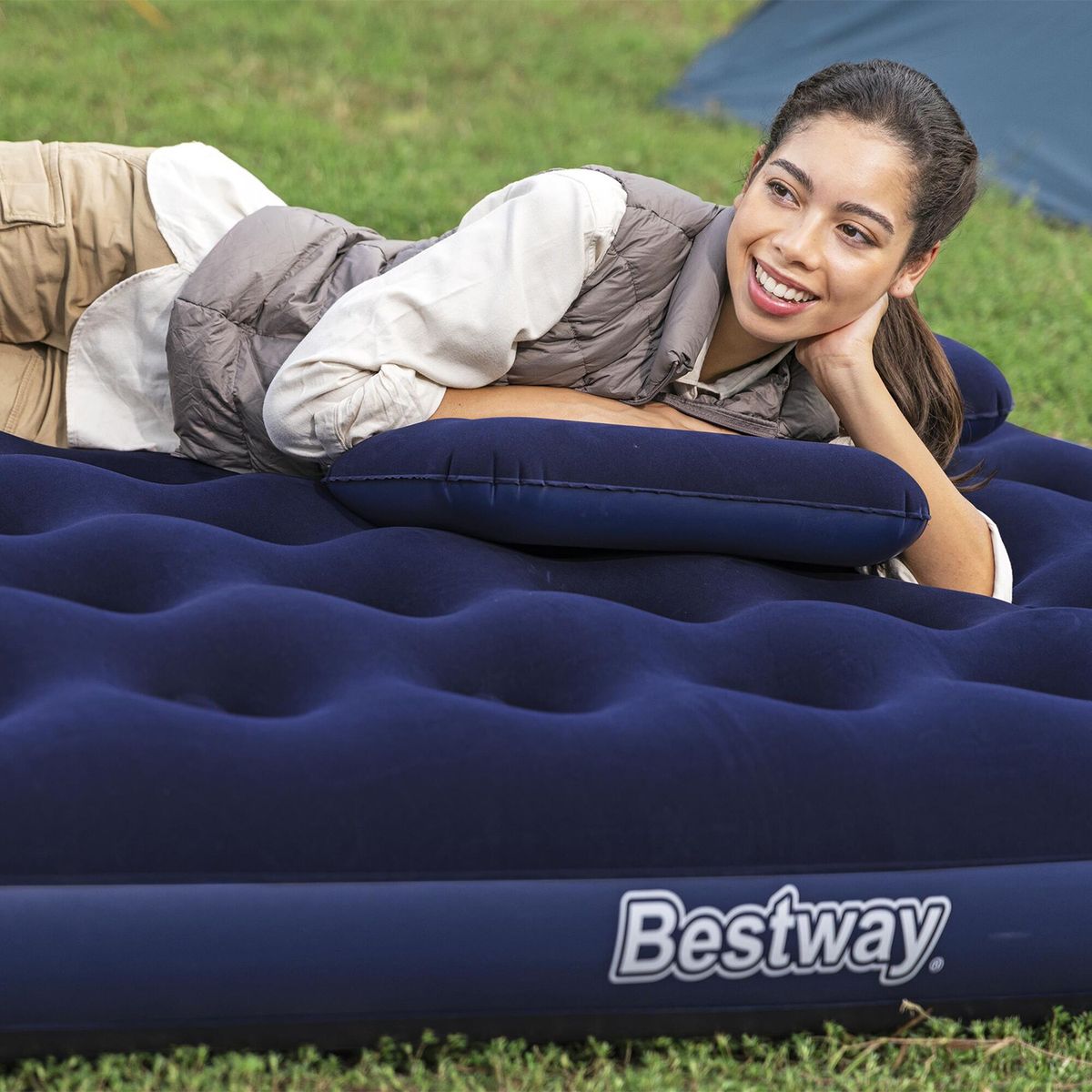 BESTWAY - Colchón Inflable Bestway: Tamaño Queen 
