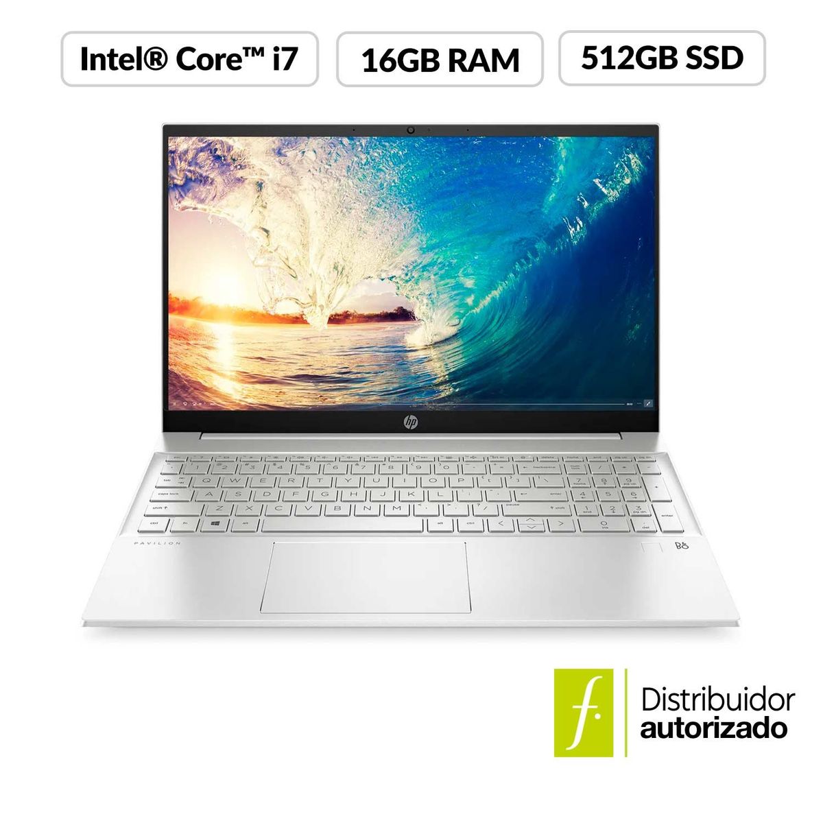 HP - Portátil HP | Intel Core i7 | 16GB RAM | 512GB SSD Almacenamiento| Windows 11 | 15.6 pulgadas | 15-eg0520la | Computador portátil