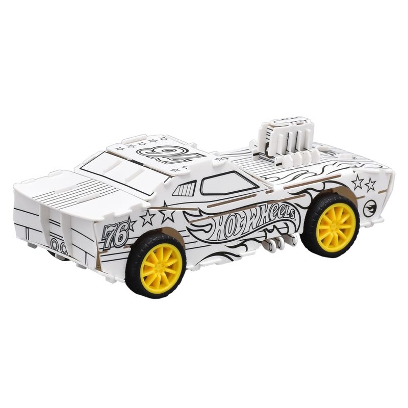 HOT WHEELS - Kit Armar Y Pintar Auto Hot Wheels