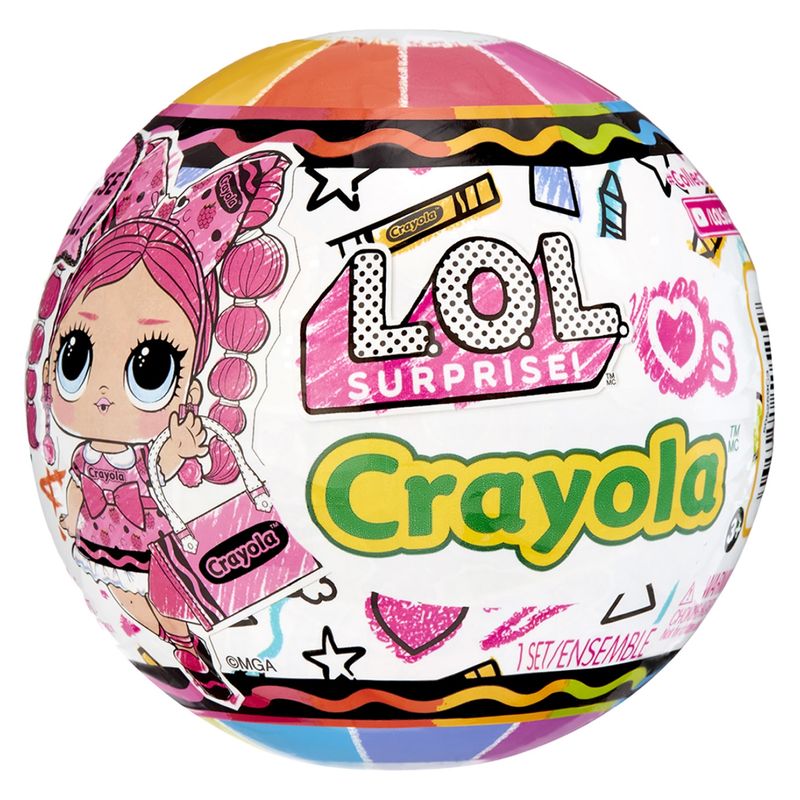 - Muñeca LOL Edición Crayola Tots