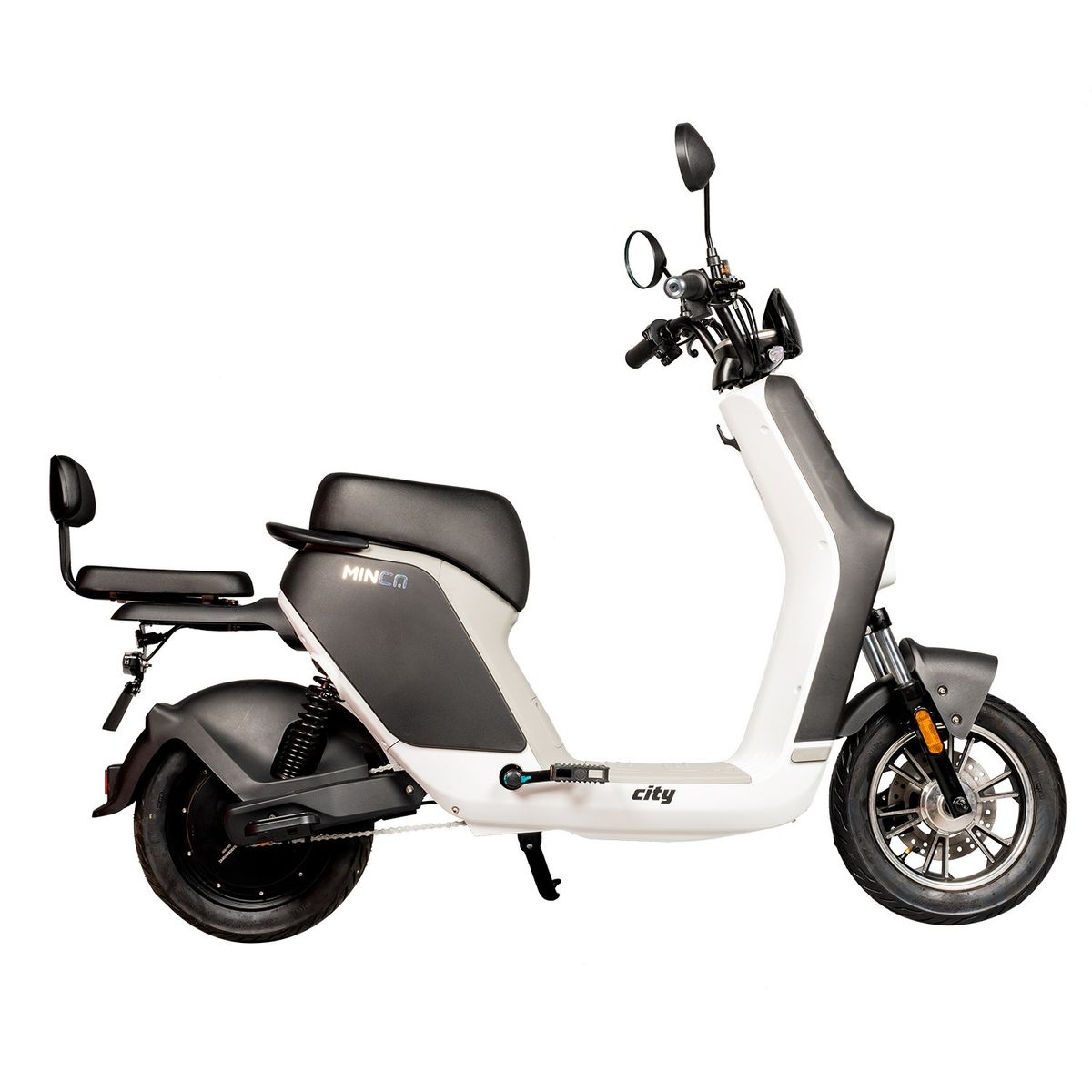 MINCA - Moto eléctrica Minca City - Moped 350 W - 40Km/h. 0% de interés a 3 cuotas pagando con tu CMR