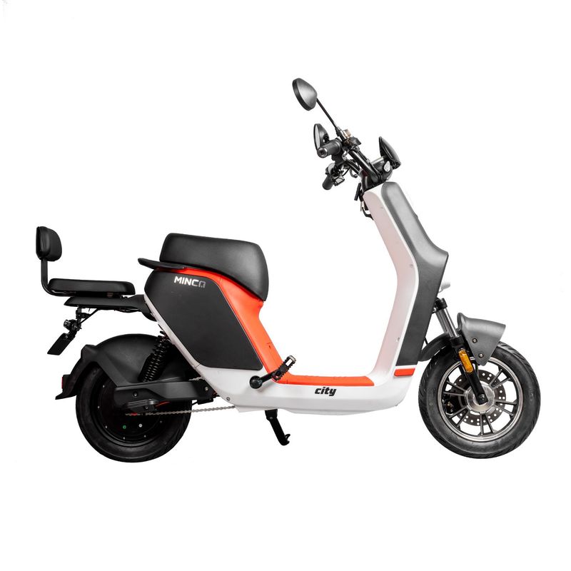 MINCA - Moto eléctrica Minca City - Moped 350 W - 40Km/h. 0% de interés a 3 cuotas pagando con tu CMR