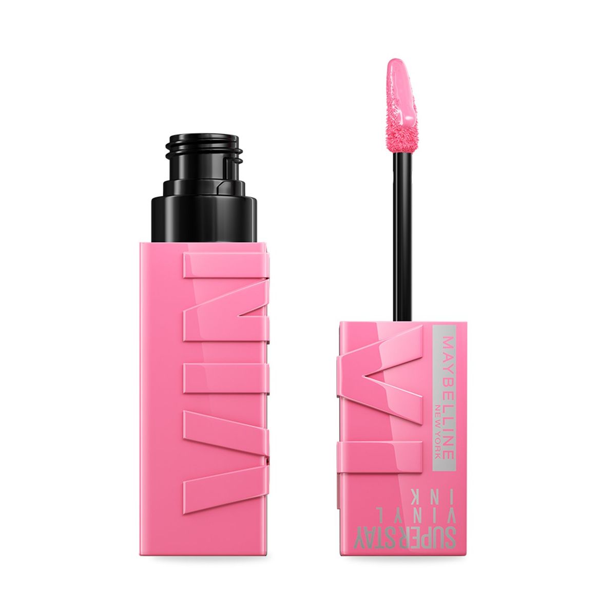 MAYBELLINE - Labial larga duración LABIAL VINYL INK PINK STRIKING Maybelline 4.2 ML