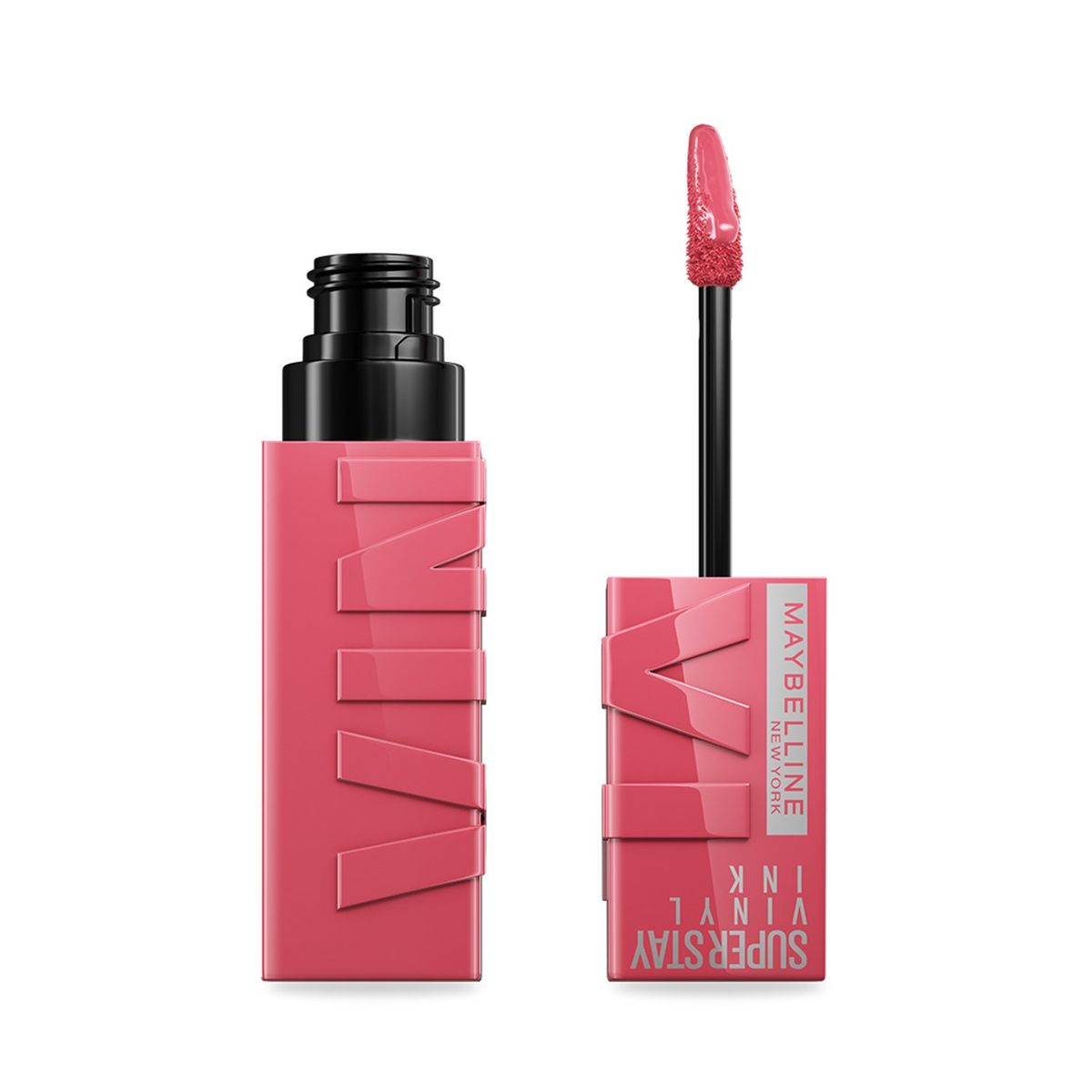 MAYBELLINE - Labial larga duración LABIAL VINYL INK PINK STRIKING Maybelline 4.2 ML