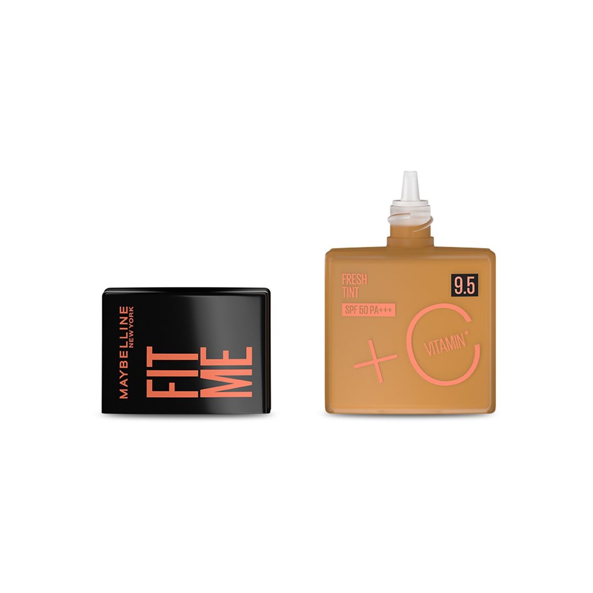 MAYBELLINE - Base de maquillaje Líquida FIT ME FRESH TINT SPF50 2 5 AS X Maybelline 30 ml